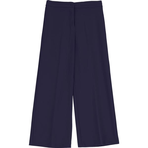 pantaloni Dixie blu tinta unita