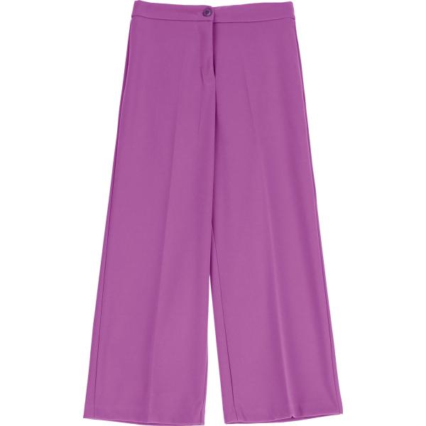 pantaloni Dixie rosa tinta unita