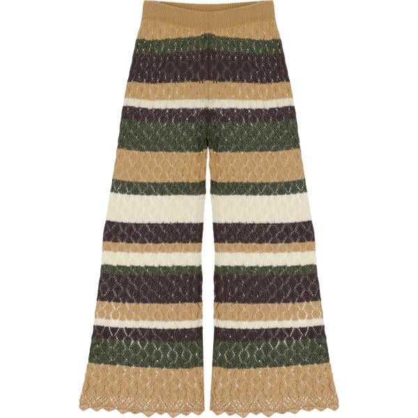 pantaloni Dixie multicolore a righe