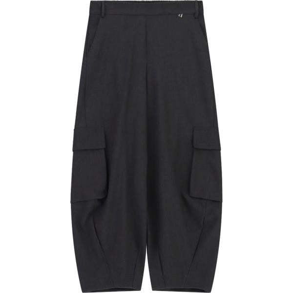 Pantaloni cargo da donna in grigio scuro Dixie