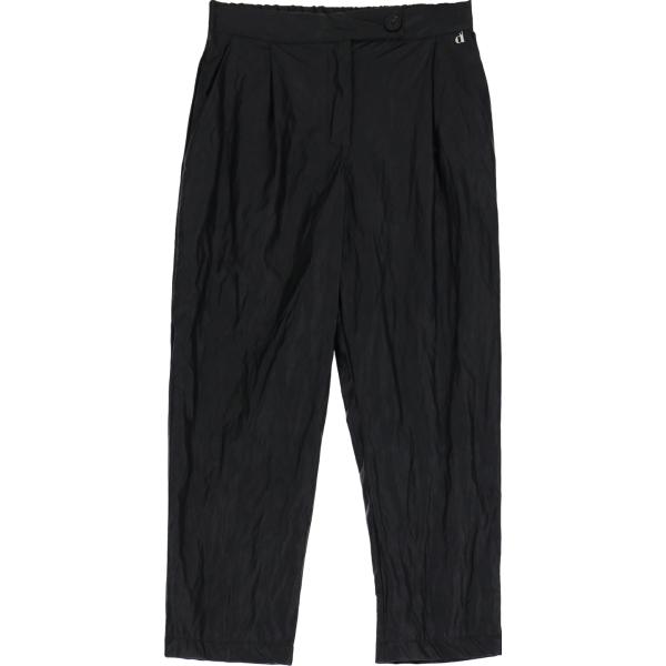 pantaloni Dixie nero tinta unita