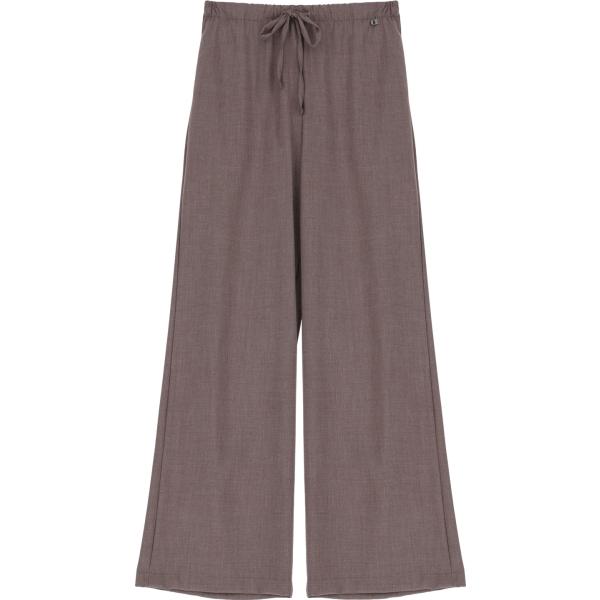 pantaloni a palazzo Dixie marrone