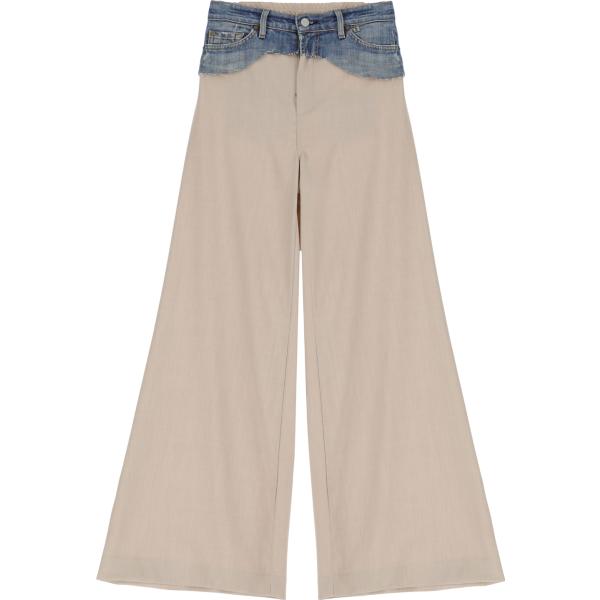 pantaloni Dixie viola