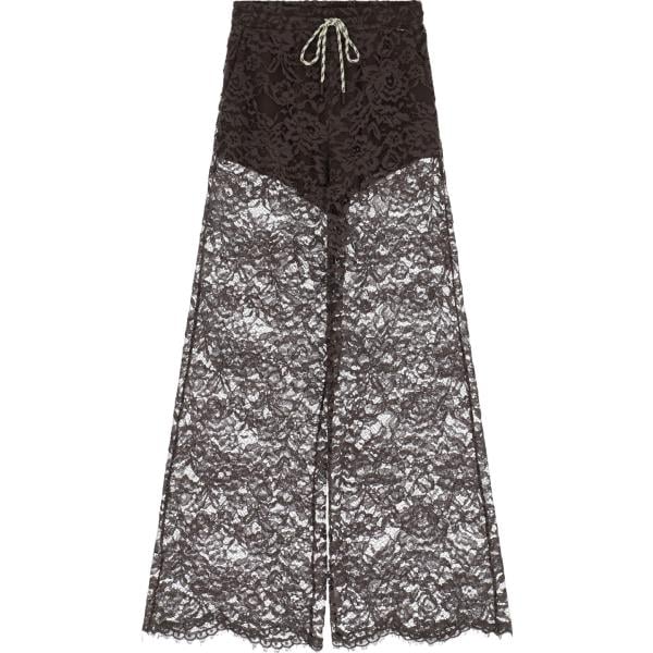pantaloni Dixie grigio a fiori