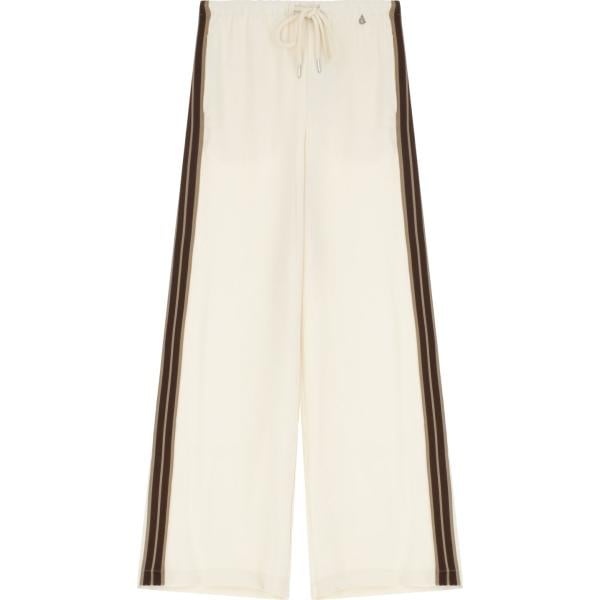 pantaloni Dixie bianco a righe