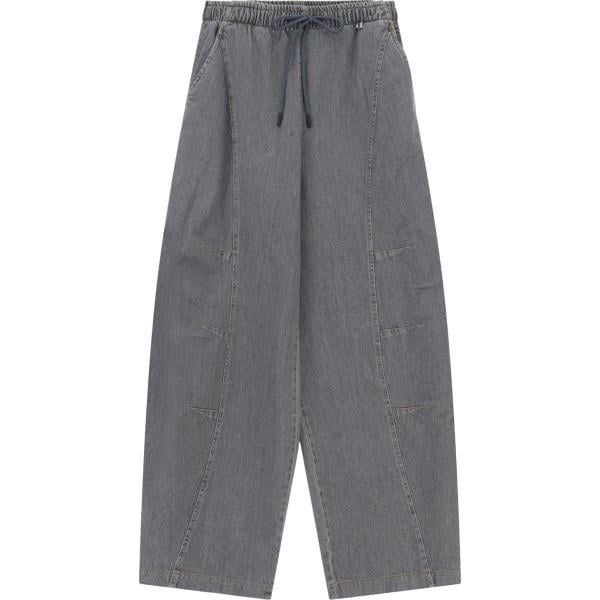 pantaloni a palazzo Dixie grigio
