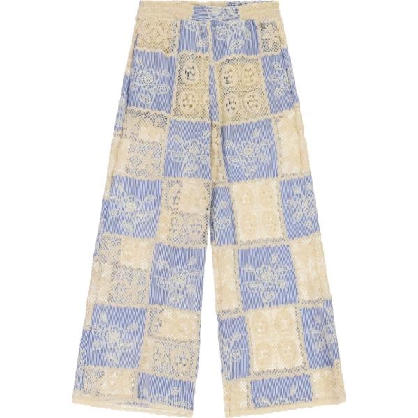 pantaloni a palazzo Dixie grigio