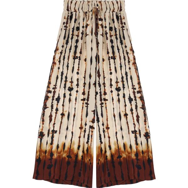 pantaloni a palazzo Dixie multicolore