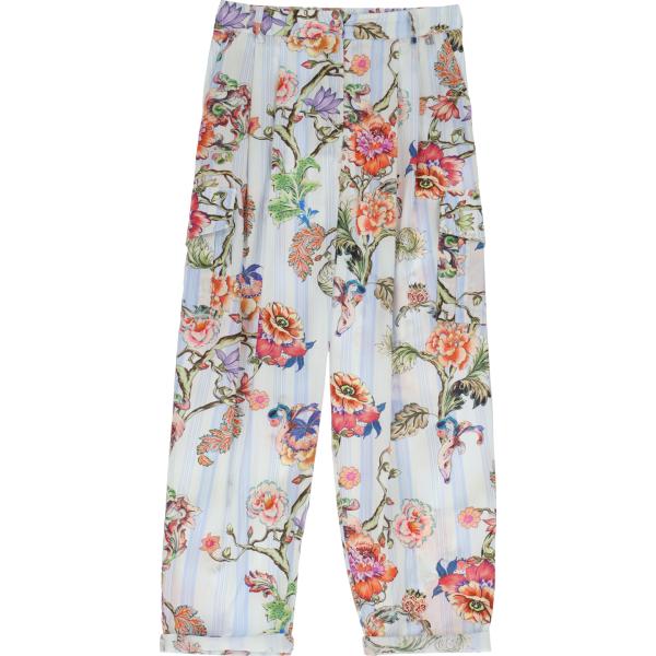 pantaloni capri Dixie grigio