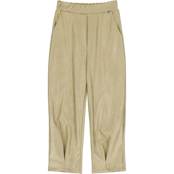 pantaloni capri Dixie marrone tinta unita