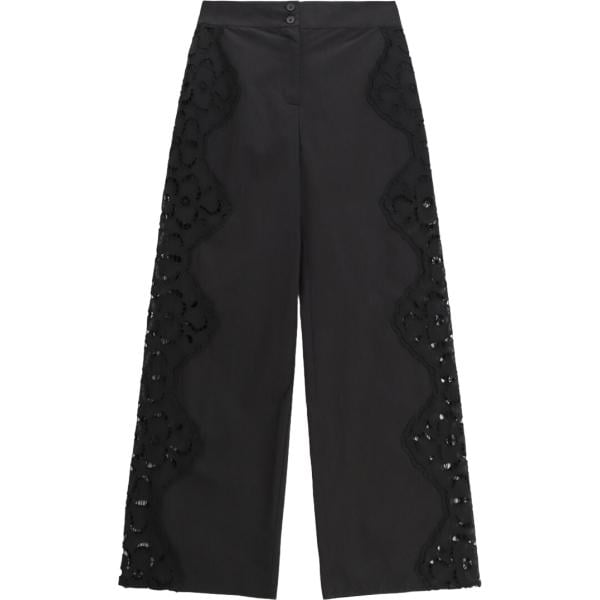 pantaloni a palazzo Dixie nero