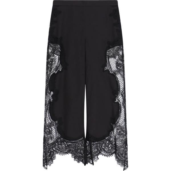 pantaloni a palazzo Dixie nero