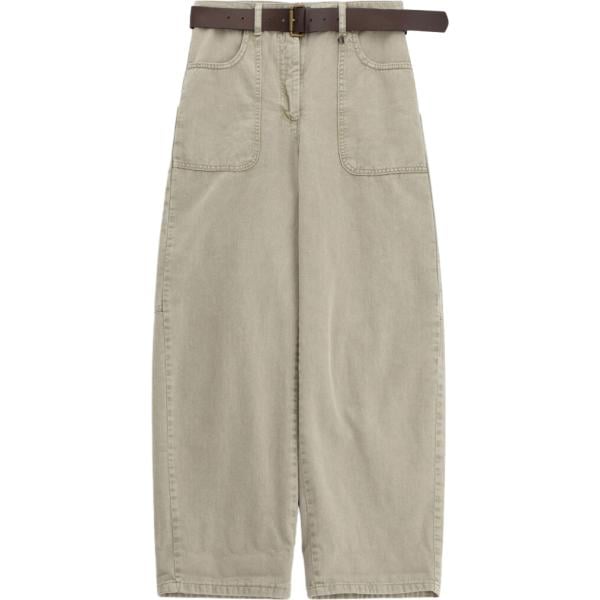 pantaloni a palazzo Dixie marrone