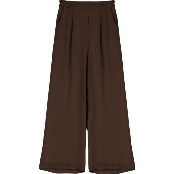 pantaloni a palazzo Dixie marrone