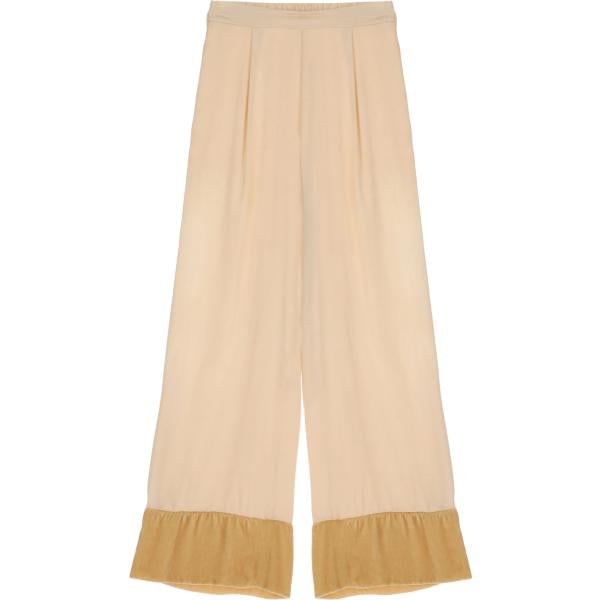 pantaloni a palazzo Dixie rosa