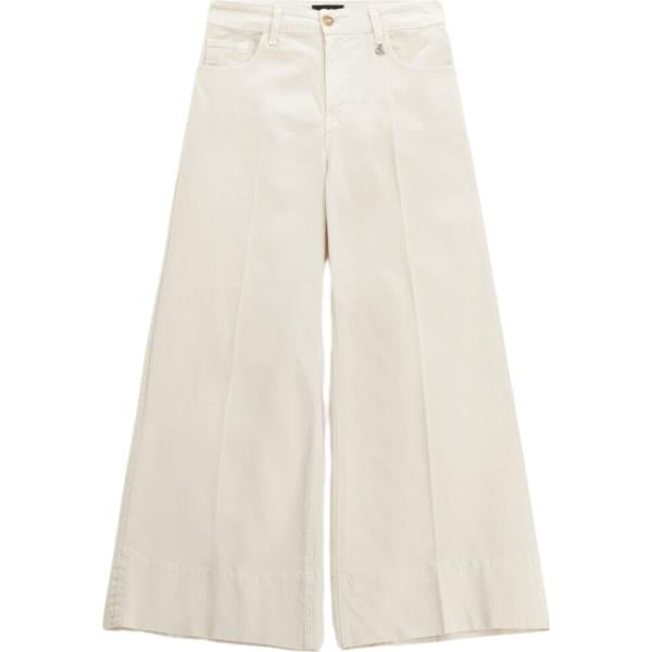 pantaloni a palazzo Dixie bianco
