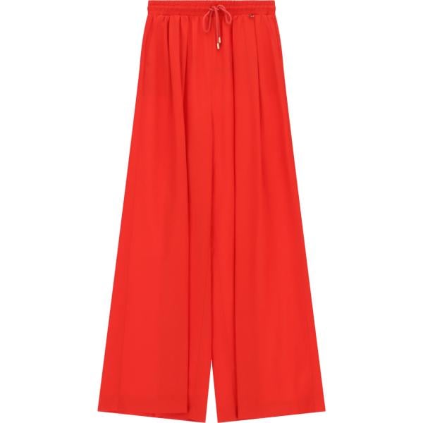 pantaloni a palazzo Dixie rosso