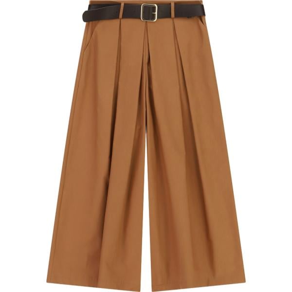 pantaloni a palazzo Dixie marrone