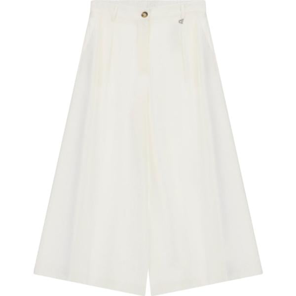 pantaloni a palazzo Dixie bianco