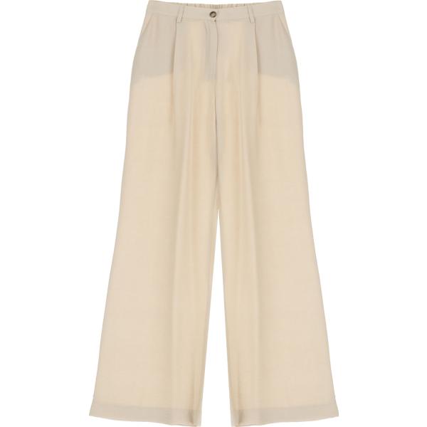 pantaloni a palazzo Dixie marrone