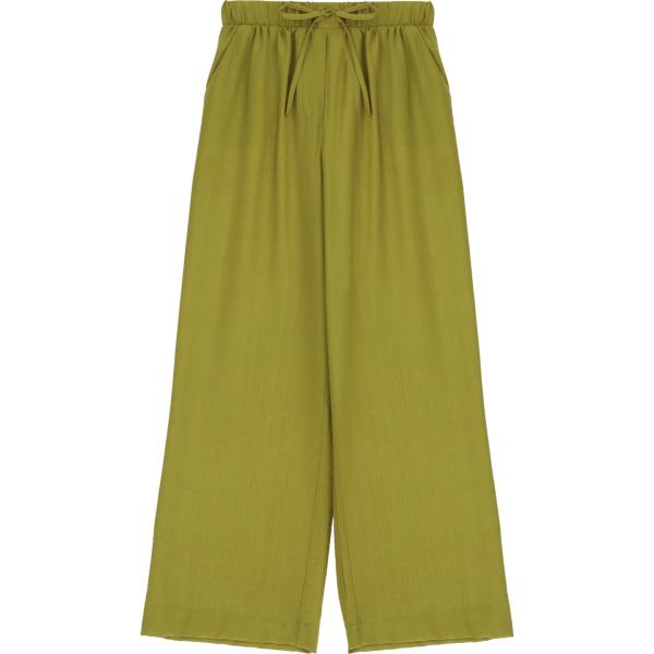 pantaloni a palazzo Dixie verde