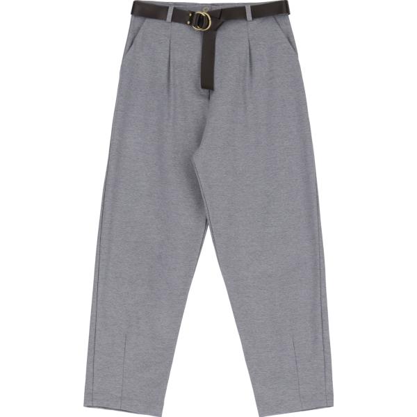 pantaloni Dixie grigio tinta unita