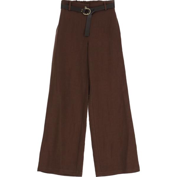 pantaloni a palazzo Dixie marrone