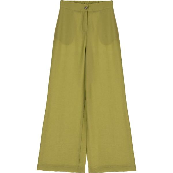 pantaloni a palazzo Dixie verde
