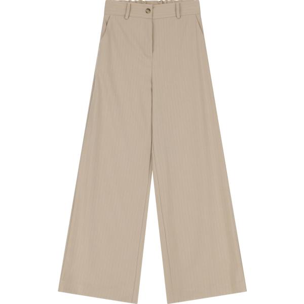 pantaloni Dixie bianco a righe