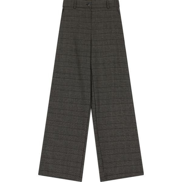 pantaloni Dixie grigio con stampe