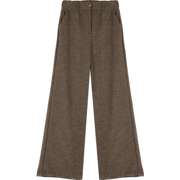pantaloni a palazzo Dixie marrone