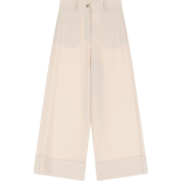 pantaloni a palazzo Dixie marrone