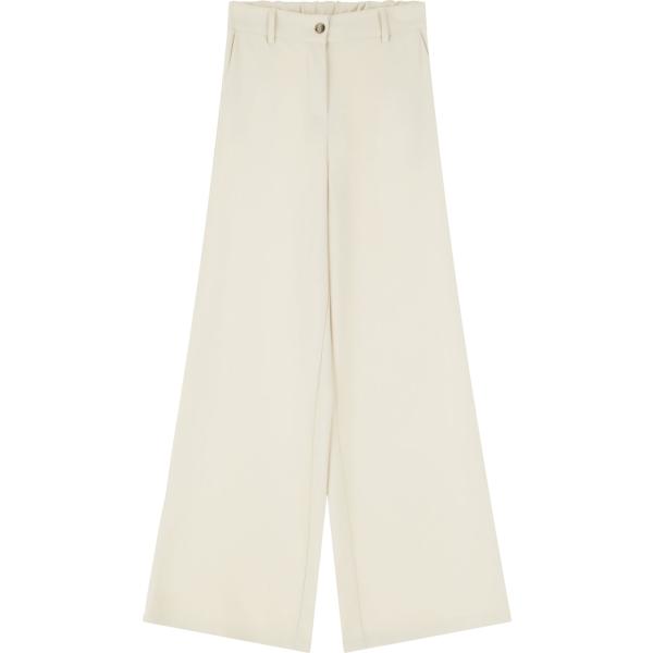 pantaloni a palazzo Dixie bianco