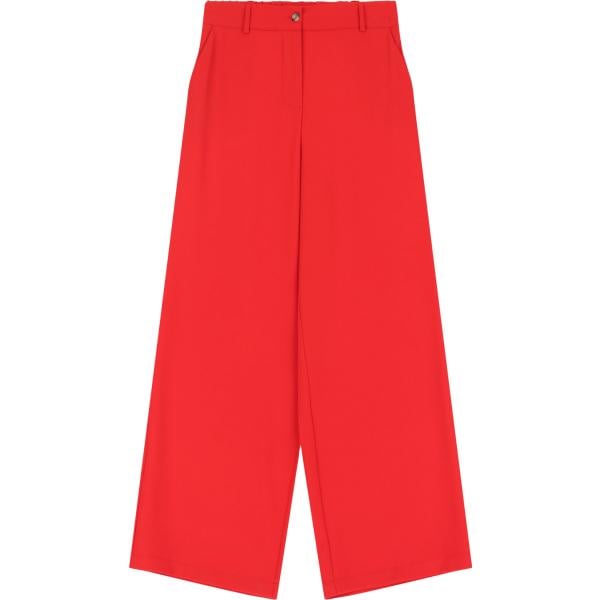 pantaloni a palazzo Dixie rosso