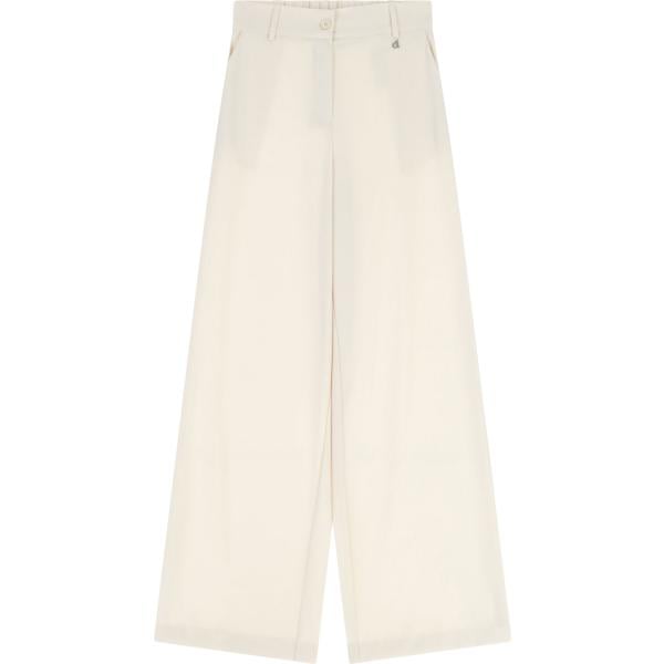 pantaloni a palazzo Dixie bianco