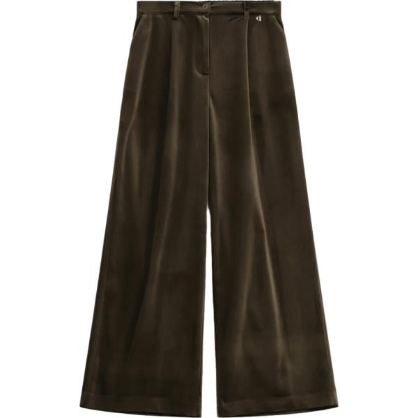 pantaloni a palazzo Dixie marrone