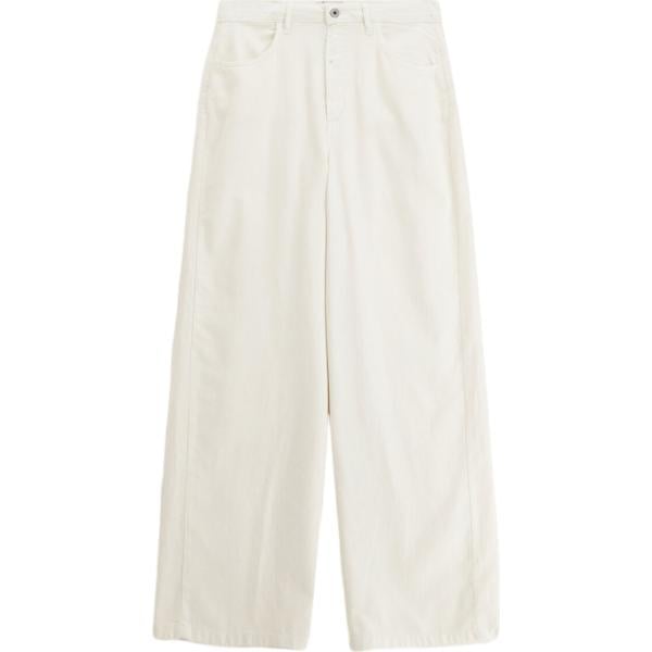 pantaloni a palazzo Dixie bianco