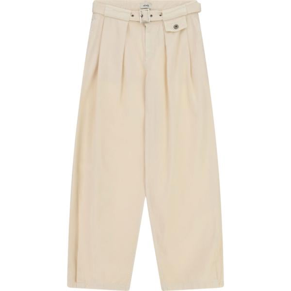 pantaloni a palazzo Dixie bianco