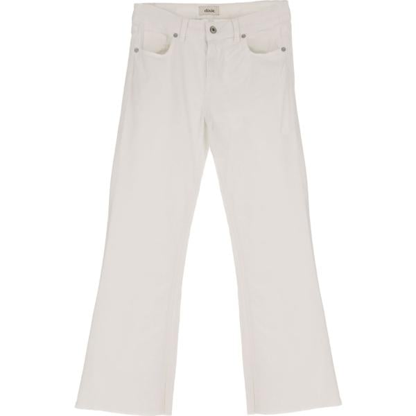pantaloni capri Dixie bianco tinta unita