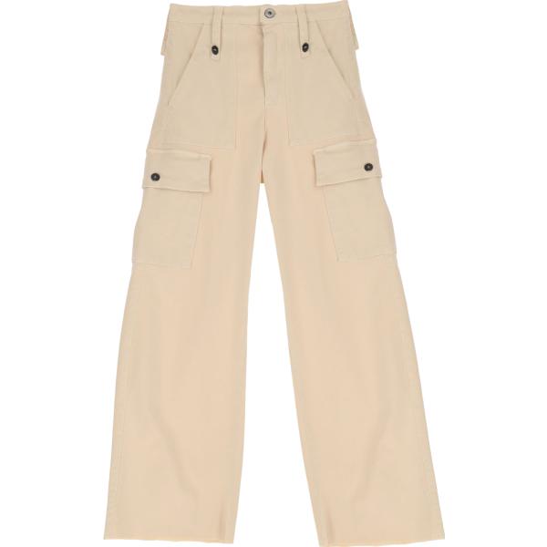 pantaloni cargo Dixie marrone tinta unita