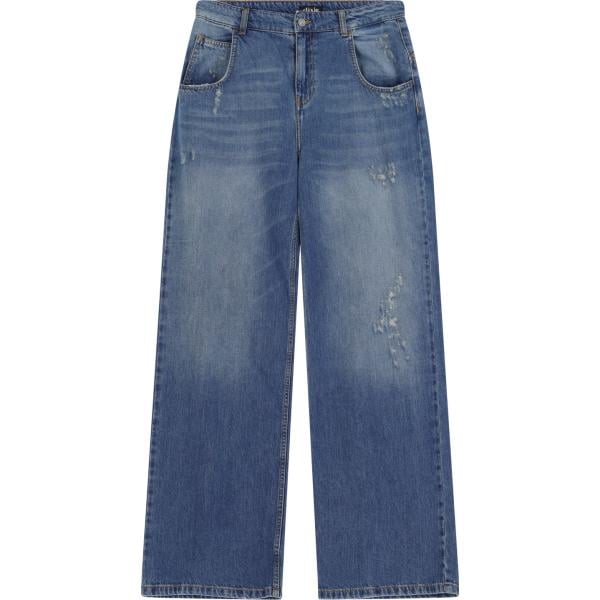 jeans strappati Dixie blu