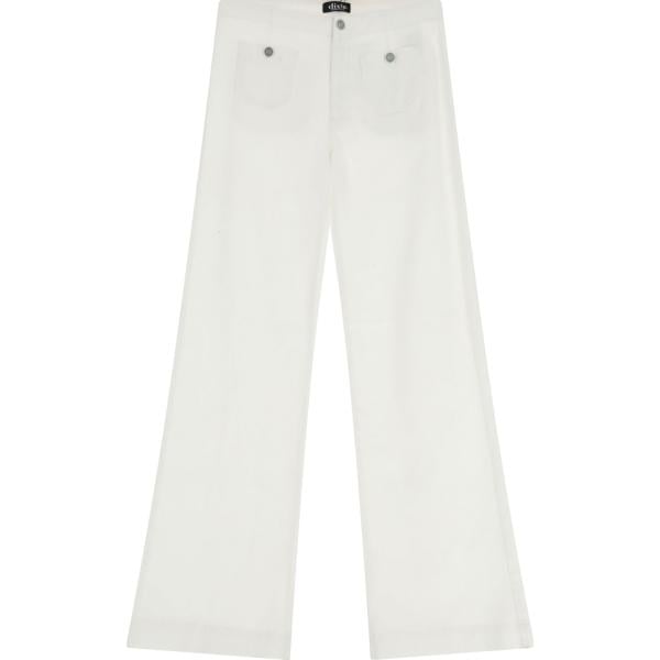 pantaloni a palazzo Dixie bianco