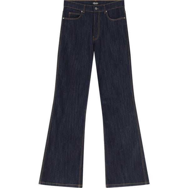 jeans a zampa Dixie blu