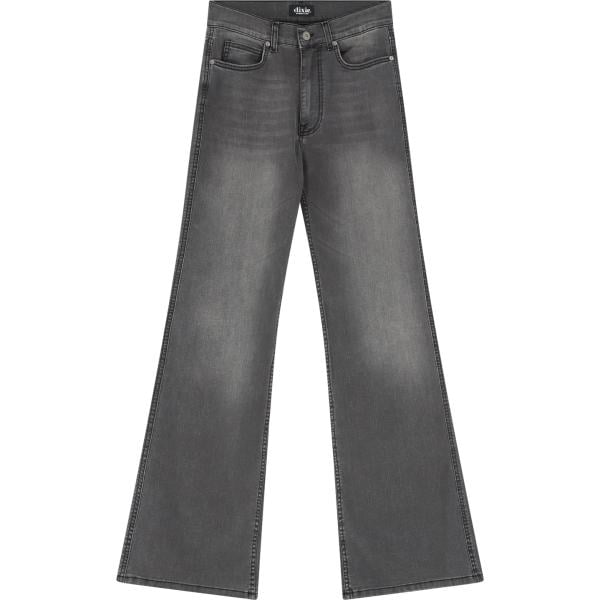 jeans a zampa Dixie grigio