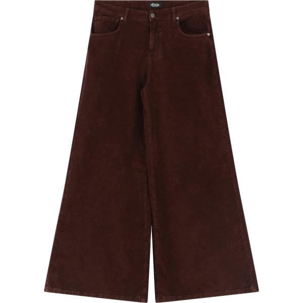 pantaloni a palazzo Dixie marrone