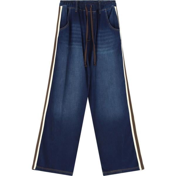 jeans Dixie blu a righe