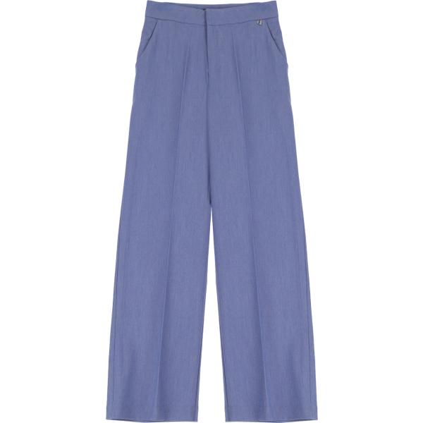 pantaloni Dixie viola tinta unita