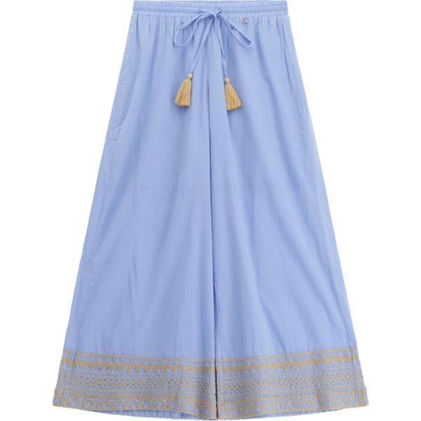 pantaloni a palazzo Dixie blu
