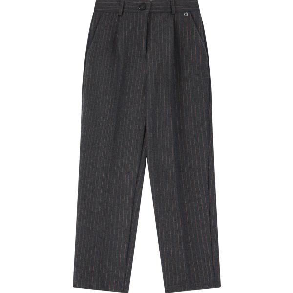 pantaloni Dixie grigio a righe