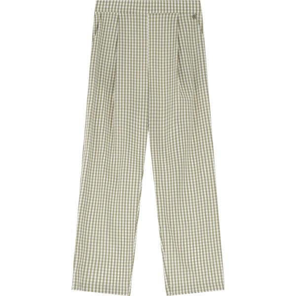 pantaloni Dixie marrone a quadri